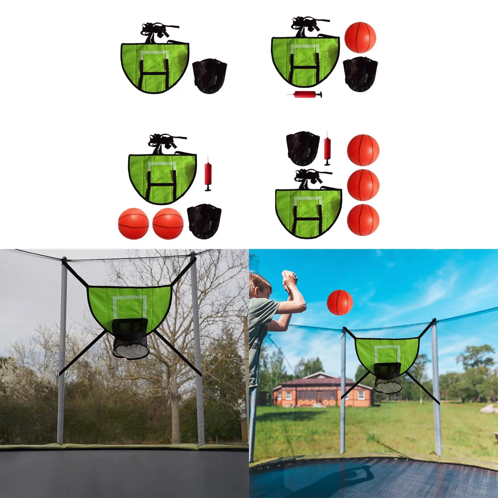 Mini Basketball Hoop for Trampoline Basketball Goal Goal Game Easy to Assemble Breakaway Rim for Safe Dunking Basketball Stand Mini Basketball Hoop for Trampoline Basketball Goal Goal Game Easy to Assemble Breakaway Rim for Safe Dunking Basketball Stand