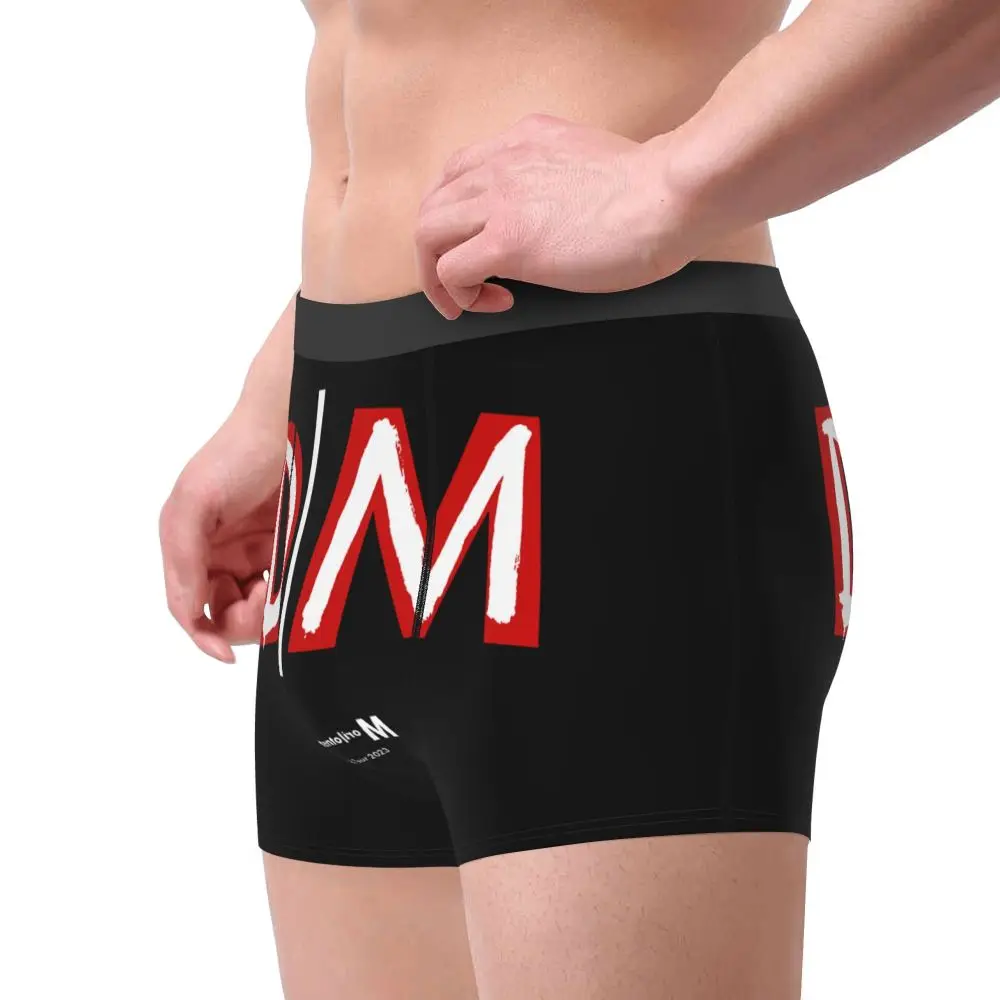 Custom Electronic Rock Depeche Cool Mode Boxers Shorts Men Briefs Underwear Cool Underpants