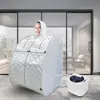 Foldable Lightweight Personal Portable Spa Saunas, 2L&1000W Steam Generator with Protection & Remote Control 1