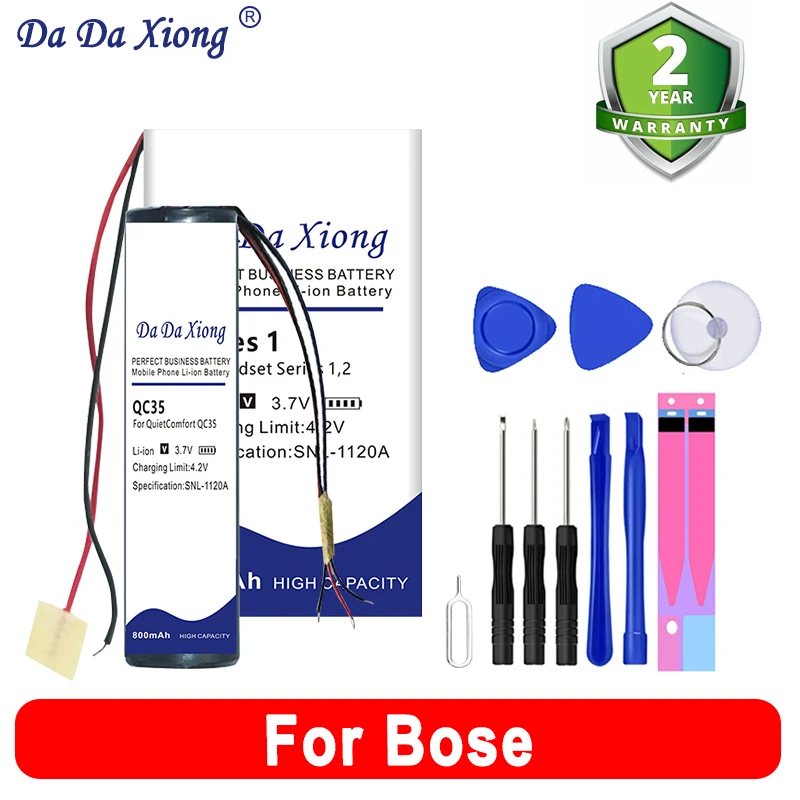 Nuova Batteria 626161-0010 502035 Per Bose Soundlink Series S1Pro 1 2 V35 V35 Qc20 Qc30 Qc35 Qc45 359495 Soundlink Mini,Frames Alto
