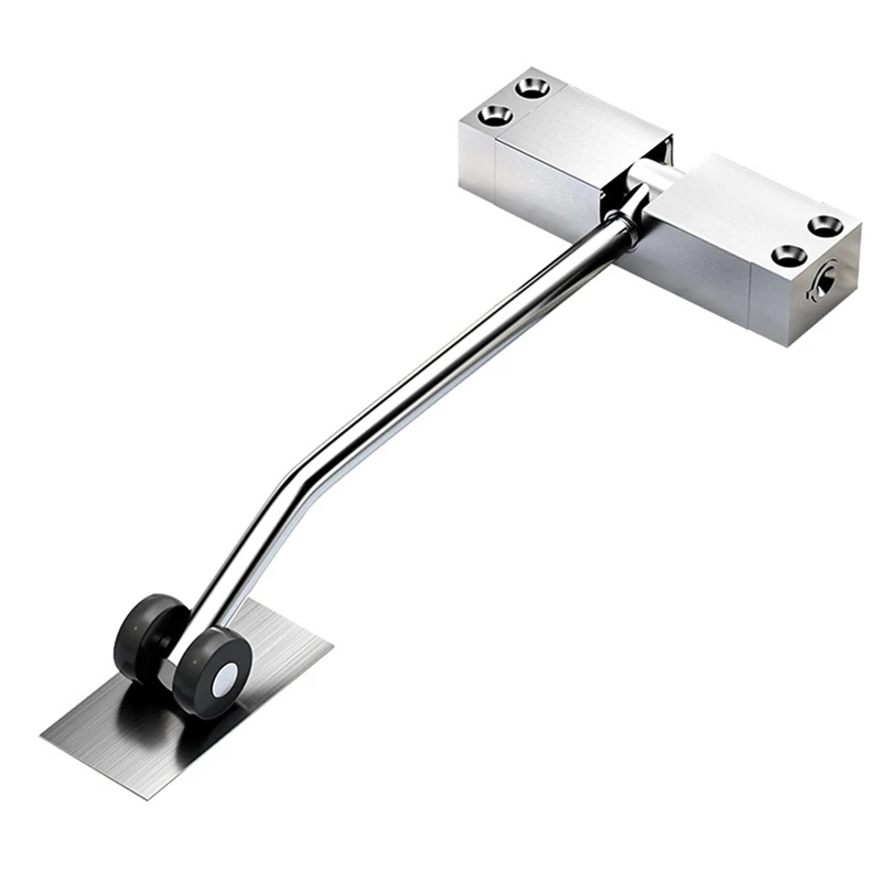 A52I-Silver Automatic Door Closer, Adjustable Spring Door Closer Doors Closers Screen Closer,Door Closers For Close