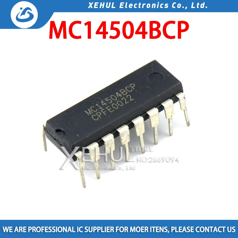 

10pcs/lot CD4504BE CD4504 CD 4504BE MC14504BCP DIP16 in stock