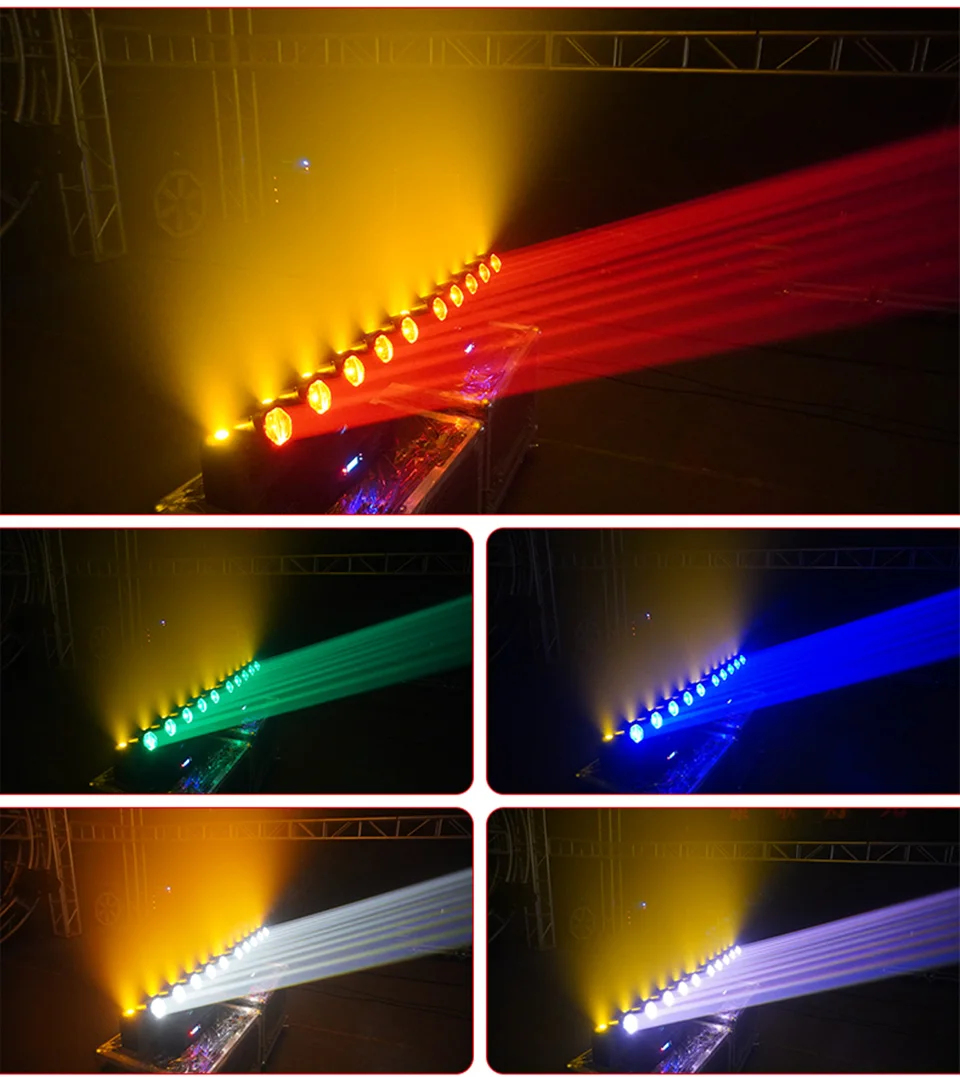 5X40W Led Beam Moving Head Light DMX Controller Rotating Stage Beam Effect Movi