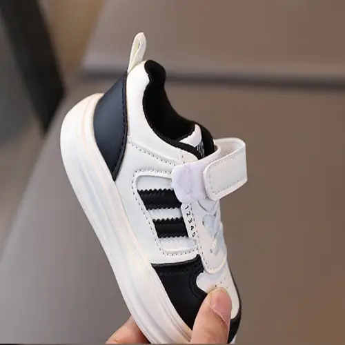 Children's Sports Shoes Non-slip New Tennis Shoes for Girls Fashion Boys Versatile Kids Causal School Running Sneakers Hook Loop - Image 3