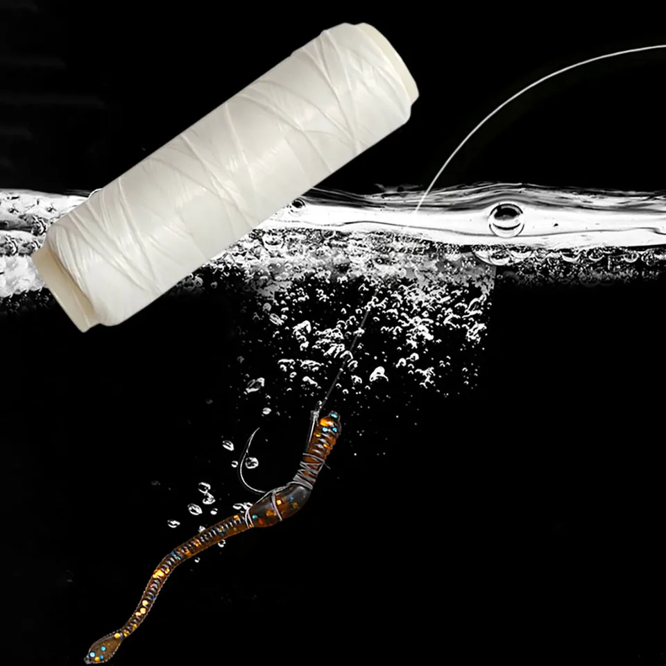 Fil d'appâts de pêche en nylon élastique invisible bobine