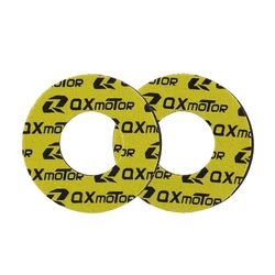 Enhanced Comfort Motorcycle Handle Grips Donut for Dirt and Pit Bikes (Yellow)