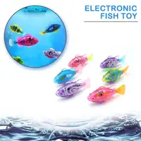 Swimming Electronic Fish Activated Battery Fish Powered Toy for Children Kid Bathing Toys Gift Multi-Colored 1