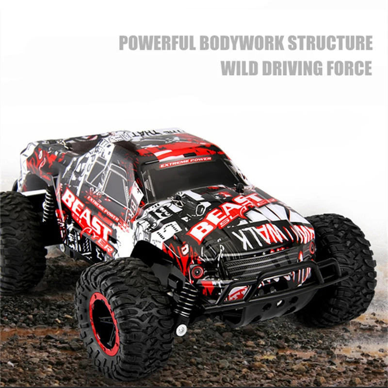 JTY Toys Bigfoot RC Truck 36km/h High-Speed Remote Control Climbing Car Off-Road Trucks Radio RC Crawler Cars For Kids Adults 2