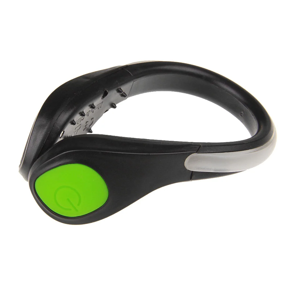 

2 Pcs LED Shoe Light Clips Safety Night Running Gear for Runners Joggers Bikers Walkers (Green Light)