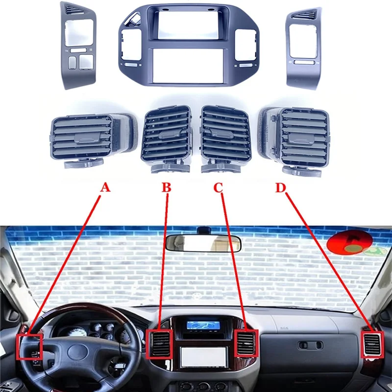A/C Air Vent Outlet Air-conditioning Installation For Mitsubishi