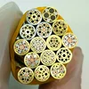 6mm Mosaic pin Rivets for knife handle screw brass Mosaics Rivets nail steel tube More design exquisite style length 90mm 1