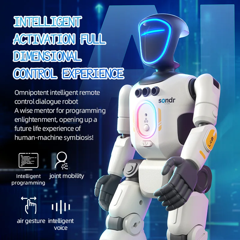 키즈 터치 감지 지능형 프로그래밍 로봇 새로운 생체공학 지능형 원격 제어 로봇 러시아어 영어 남자아이 장난감 선물