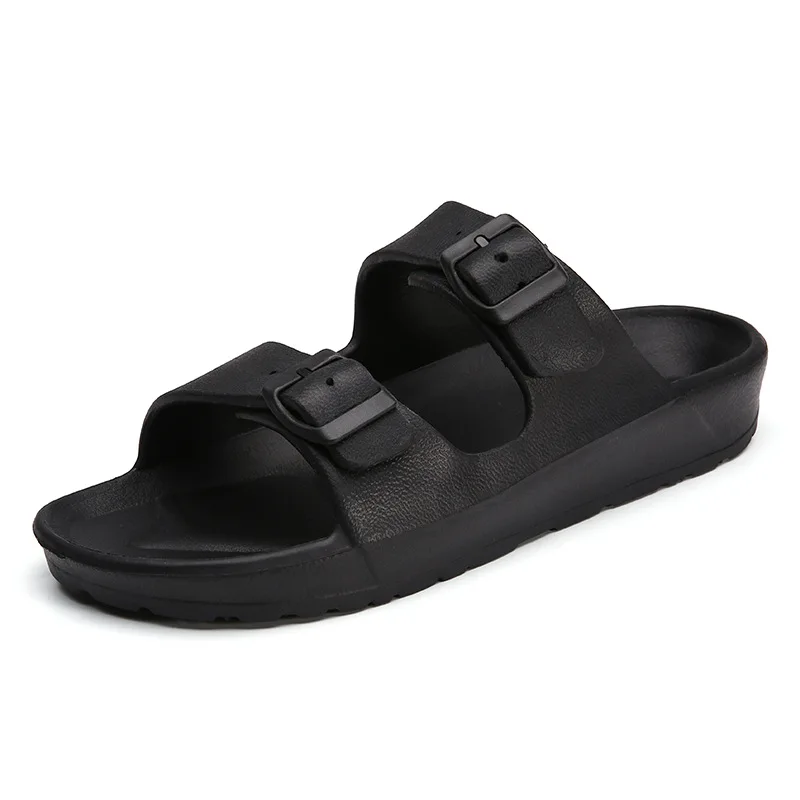 New men's women's open toe slippers Soft soled Beach Sandals Outdoor comfort Flip-flop Sandal Casual Lightweight flat slippers