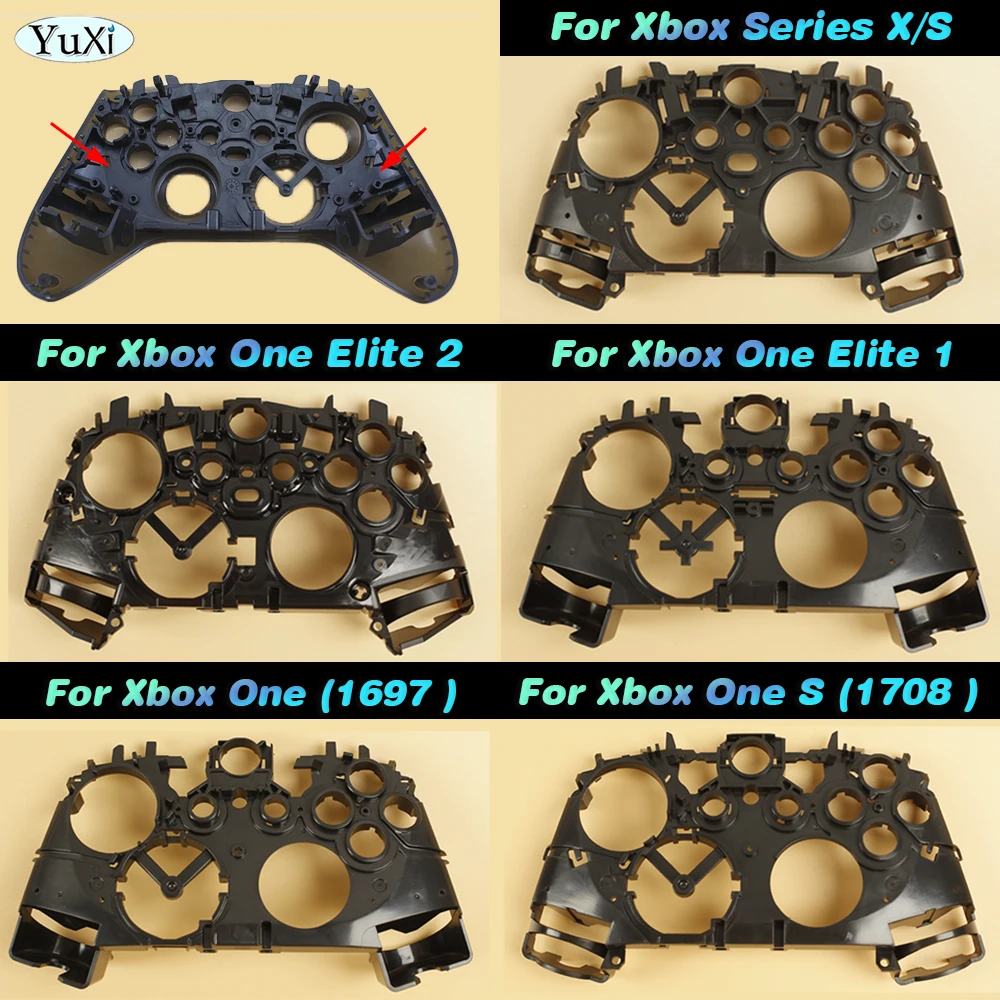 1 Pz Integrato Staffa Centrale Per Xbox One S Per Xbox Series X/S Per Xbox One Elite 1 2 Controller Di Gioco Sostituzione Telaio Centrale