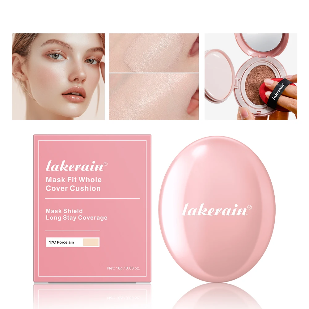 Cushion Foundation Korean Makeup Base Mist Foundations Makeup Full Coverage Cc Cream Sunscreen Cosmetic High Face White