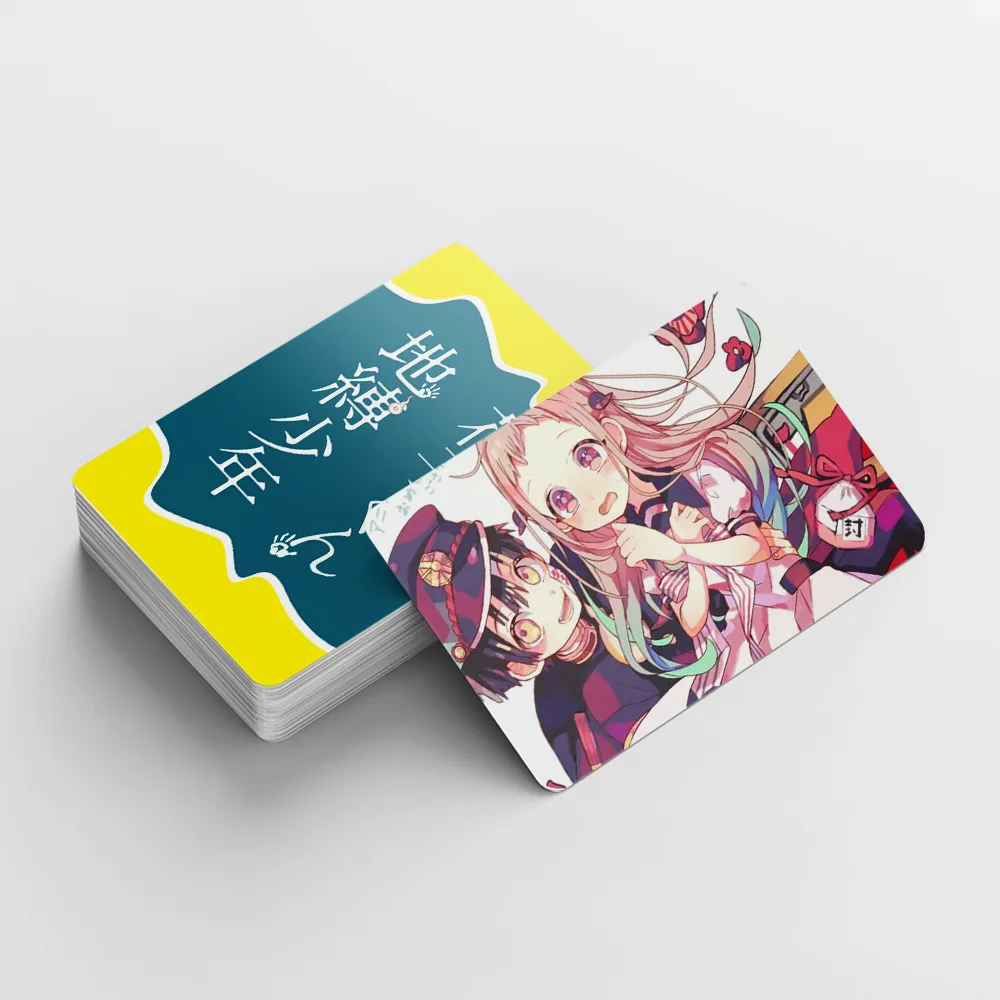 92 개/대 애니메이션 게임 화장실 바운드 Hanako-kun 레이저 Lomo 카드 Photocard HD 인쇄 사진 카드 팬 컬렉션 선물