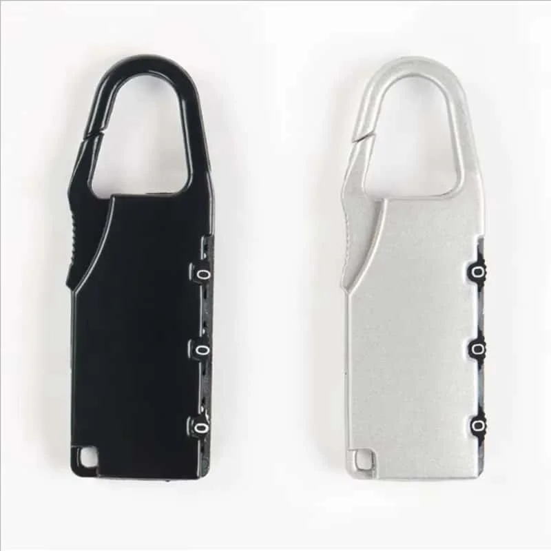Combination Lock Alloy Combination Code Number Lock Padlock Luggage Lock Zipper Bag Backpack Handbag Drawer Cabinet Luggage Tools