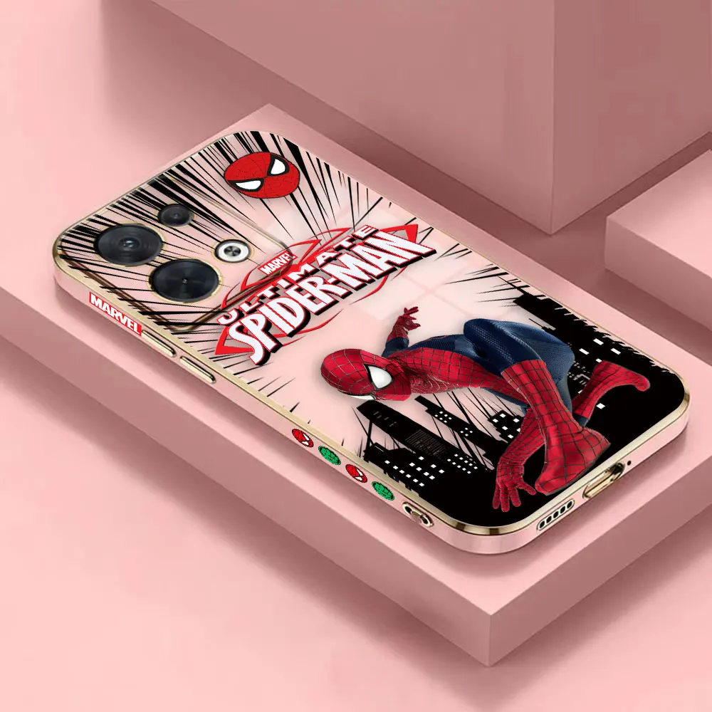 thumbnail image 1 of Cover Smooth E-TPU Phone Case Infinix NOTE 30 12 G96 12I 11 10 10I SMART 5 6 7 8 ZERO 20 5G PRO Case Shell Marvel HULK SpiderMan, 1 of 5