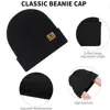Knitted Hats Soft Knit Beanie for Men Or Women Winter Warm Windproof Outdoor Mountaineering Skiing Riding Hat Cycling Cap 3