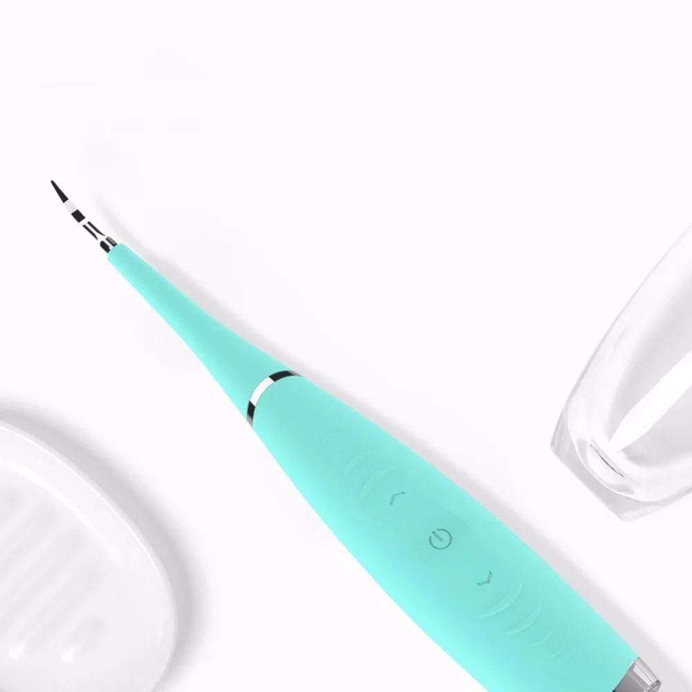 Portable Electric Sonic Dental Teeth Scaler Tooth Calculus Stains Tartar Remover Cleaner Whitening Tool