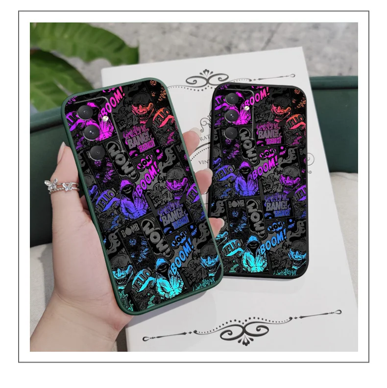 Blackface Clown Handyhülle für Samsung A55 A35 A25 A15 A56 A36 A26 A17 A16 A07 A06 A05 A05S A54 A34 A24 A14 A04 A04S A04E 4G 5G – Detail 2