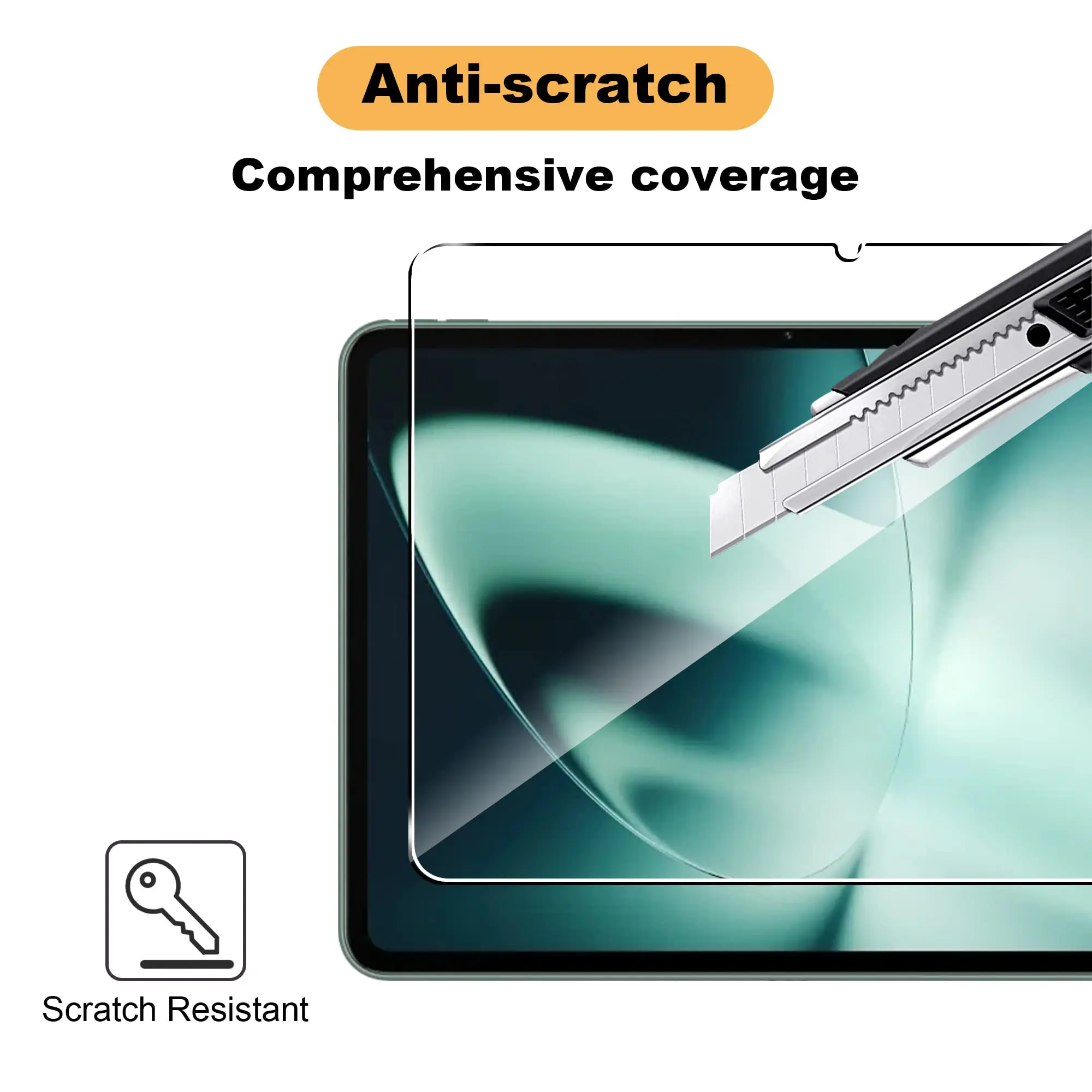 Protetor de Tela para Oneplus Pad Anti-scratch Dureza 9h Vidro Temperado Oneplus Pad Oppo Pad 1161 2023 - Imagem 3