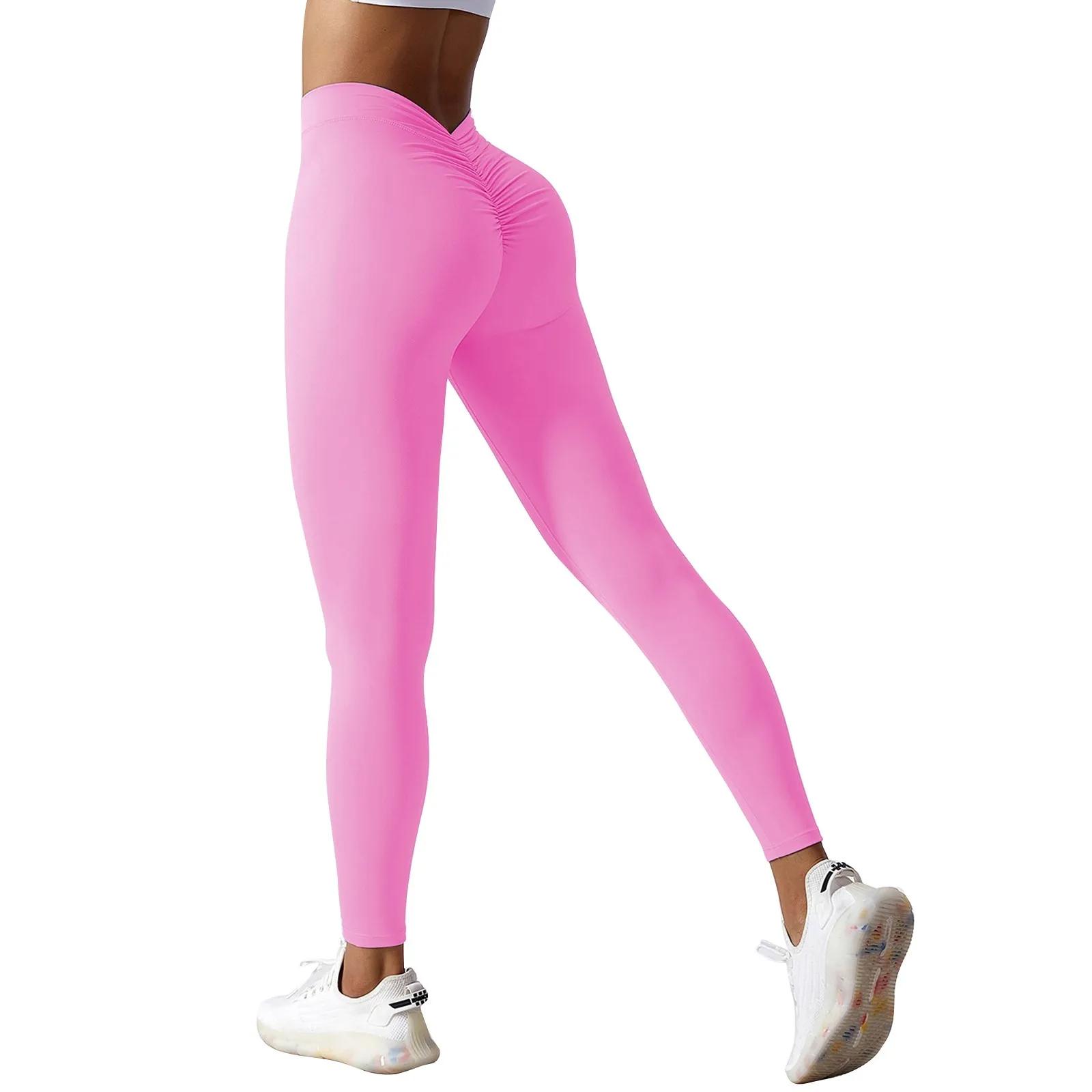 

Женская модная верхняя одежда с высокой талией для подтяжки бедер бесшовная одежда для фитнеса и занятий спортом на открытом воздухе обтягивающие штаны для йоги официальная одежда Traf