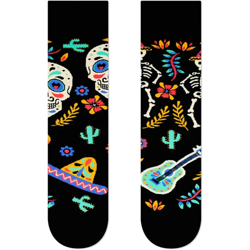 Cool and colorful patterned fun stockings are a novel gift for family and friends