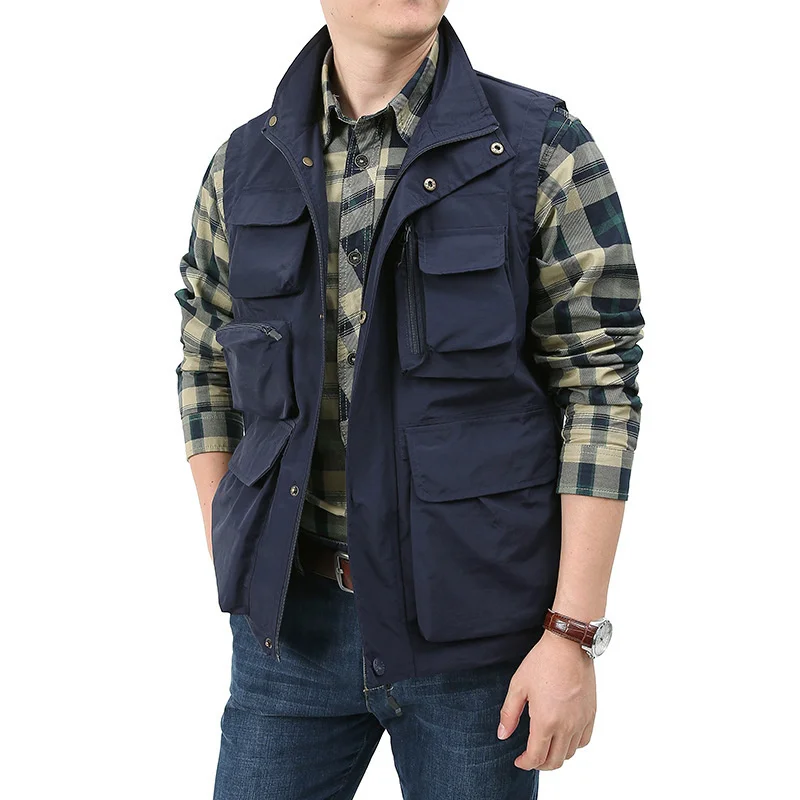 Fly Fishing Photography Vest with Pockets Men's Mesh Quick-Dry Waistcoat  Outdoor Jackets for Travelers - AliExpress