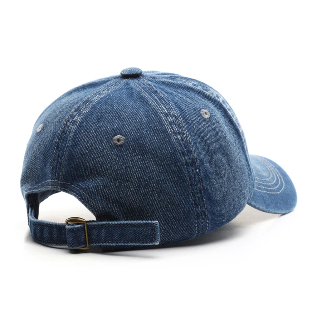 FS Brand Big Letter Blue Denim Hats For Men Women American