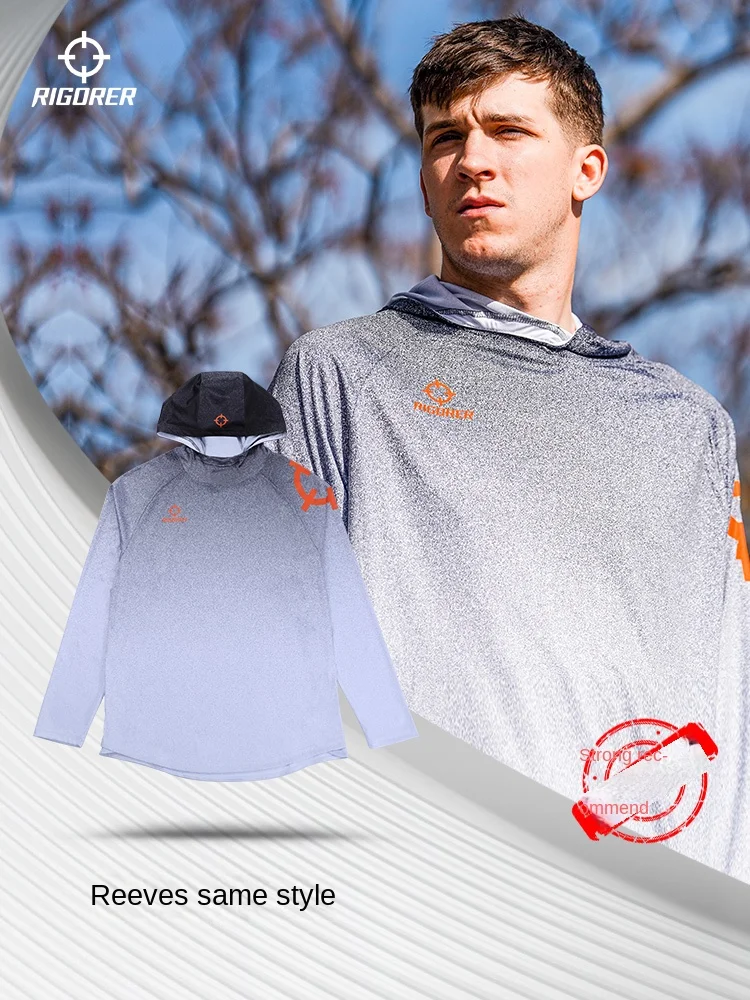 RIGORER Austin Reaves Basketball Sports Shirt Training Running Casual Sports Tops Pullover Hooded Autumn Comfortable hoodie