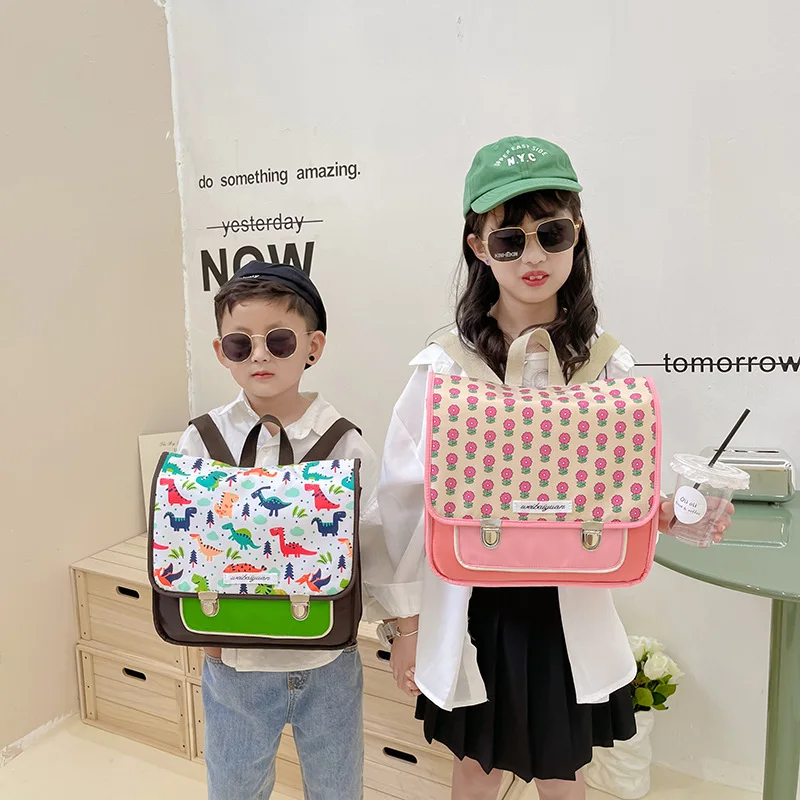 Children's Schoolbag Kindergarten Baby Cartoon Flower Backpack Lightweight Girl's Small Backpack Mochila Escolar Kids Bag Plecak