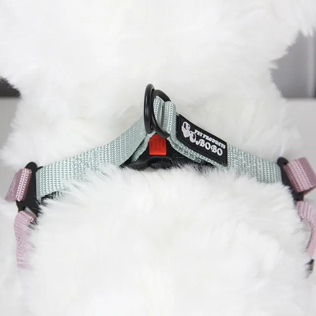 Pet saddle style towing rope small and medium-sized cat and dog safety travel set anti loss pet harness pet outdoor supplies 3