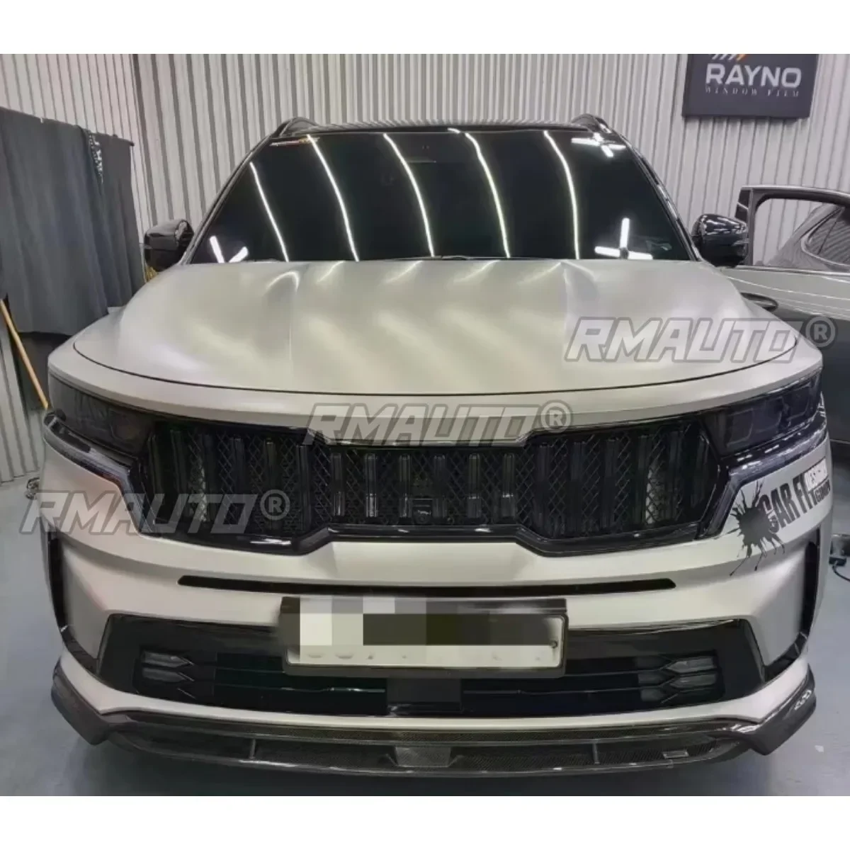 KIA Sorento 범퍼 그릴 레이싱 그릴 자동차 앞 그릴 Grillg 수정 부품 KIA Sorento 2021-2023 자동차 액세서리