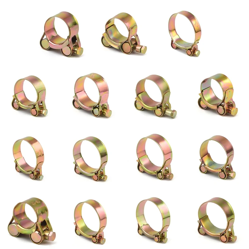 

Pipe Clamp Powerful Carbon Steel Hose Clip Hose Clamp Pipe Fasteners Clamp Dropship