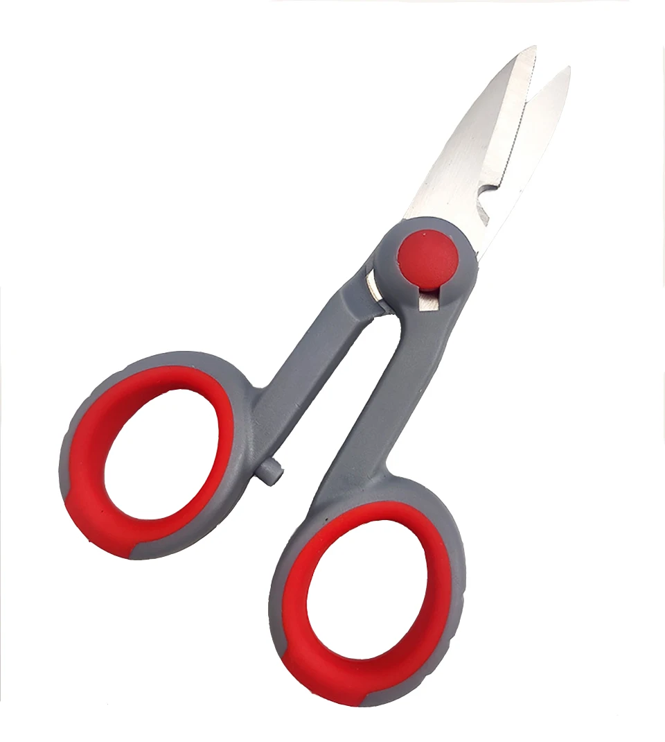 WALK FISH Japanische Angelschnur-Schere Geflechtschneider Multifunktionale Zange Clipper 420 Edelstahl Angelwerkzeuge für Wolfsbarsch – Detail 9