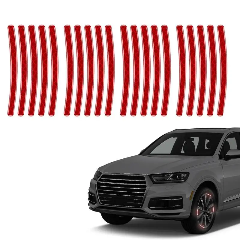 

Reflective Stickers Anti-Scratch Reflective Car Wheel Decorative Stripe Stickers Anti-Scratch Reflective Stickers Car Motorcycle