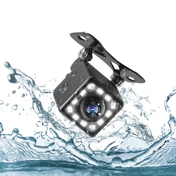 SEPTON 8LED Flashlight Waterproof Car Rear View Camera High Digital Support Night Vision 170 Degree Wide Angle Car Camera 1