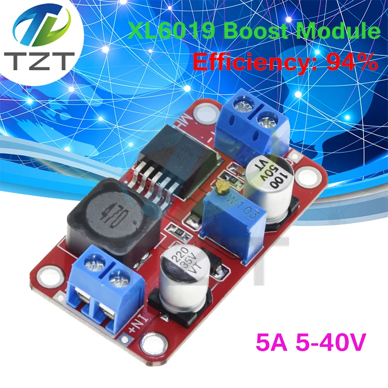 3 stuks DC-DC Step Up Down Power Supply Module, USB 5 V tot 3,3 V/9 V 12 V 24 V Boost Buck Converter Module Instelbare Spanningsomvormer, Step Up Converter