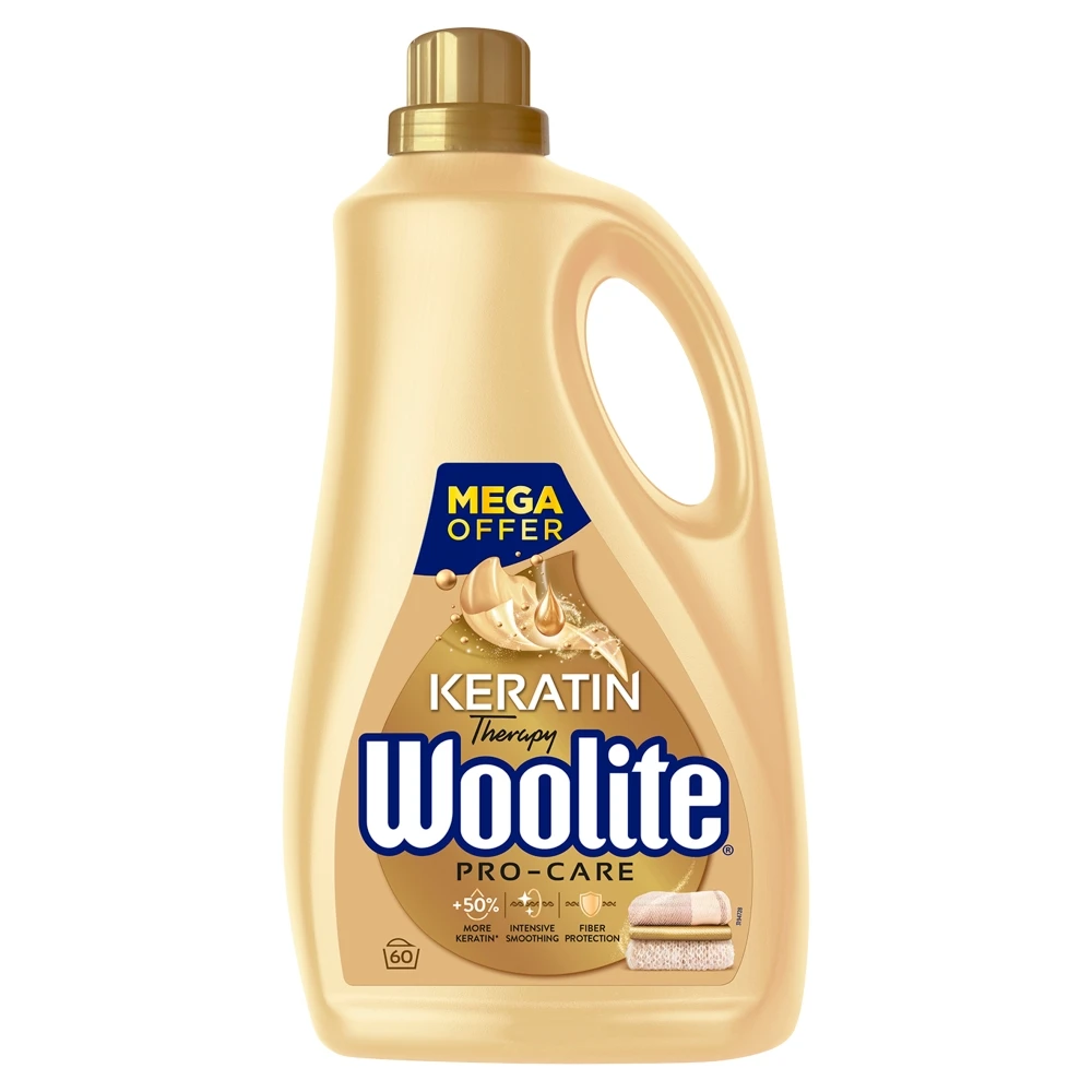 Płyn do Prania Woolite Pro-care z keratyną do ubrań białych i kolorowych 3,6 l z Polski za $9.78 / ~36zł