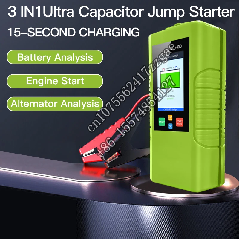 

Multifunction 3 In 1TopDiag SC-400 Power Bank Electric Car Customizable Car Battery Booster Jumper Car Power Bank Jump Starter