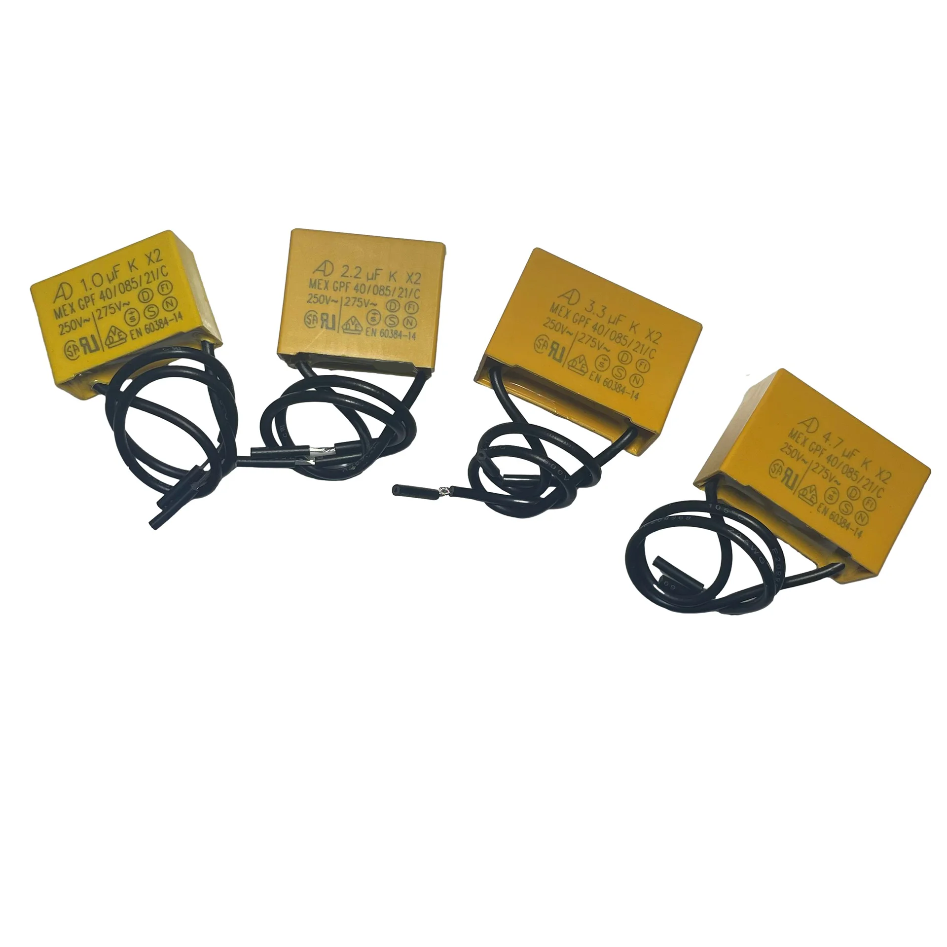 AD K X2 Safety capacitance Tape line 1uF 2.2uF 3.3uF 4.7uF