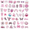 50/100PCS Pink VSCO Cute Girl Stickers Aesthetic Skateboard Laptop Guitar Graffiti Luggage Sticker Waterproof Decal Toys 5