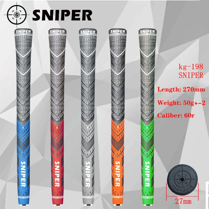 Sniper Golf Club Grips, Unisex All-weather Cotton Yarn, Anti-skid,  Shock-absorbing, Iron, Fairway Wood Grips - AliExpress