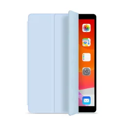 Premium Silicone Tablet Case Cover for Apple iPad and iPad Mini - Multiple Generations and Sizes (Sky blue)