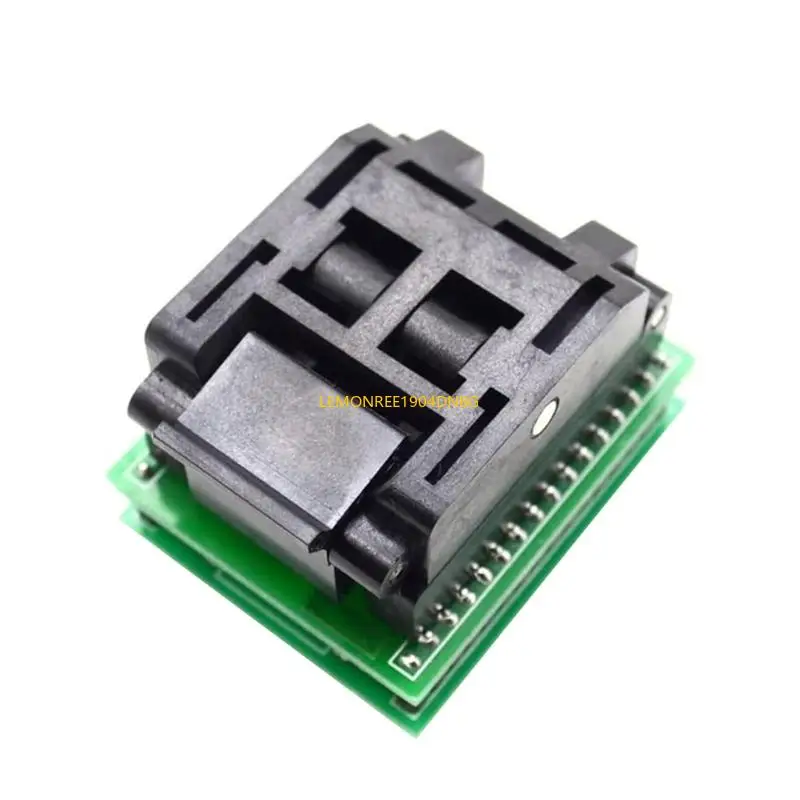 N3UD TQFP32 QFP32 to DIP32 IC Programmer Chip Burning Socket Test Socket Adapter
