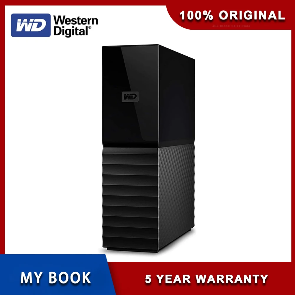 Western Digital WD My Book 4TB 6TB 8TB 12TB 14TB esktop Externe 