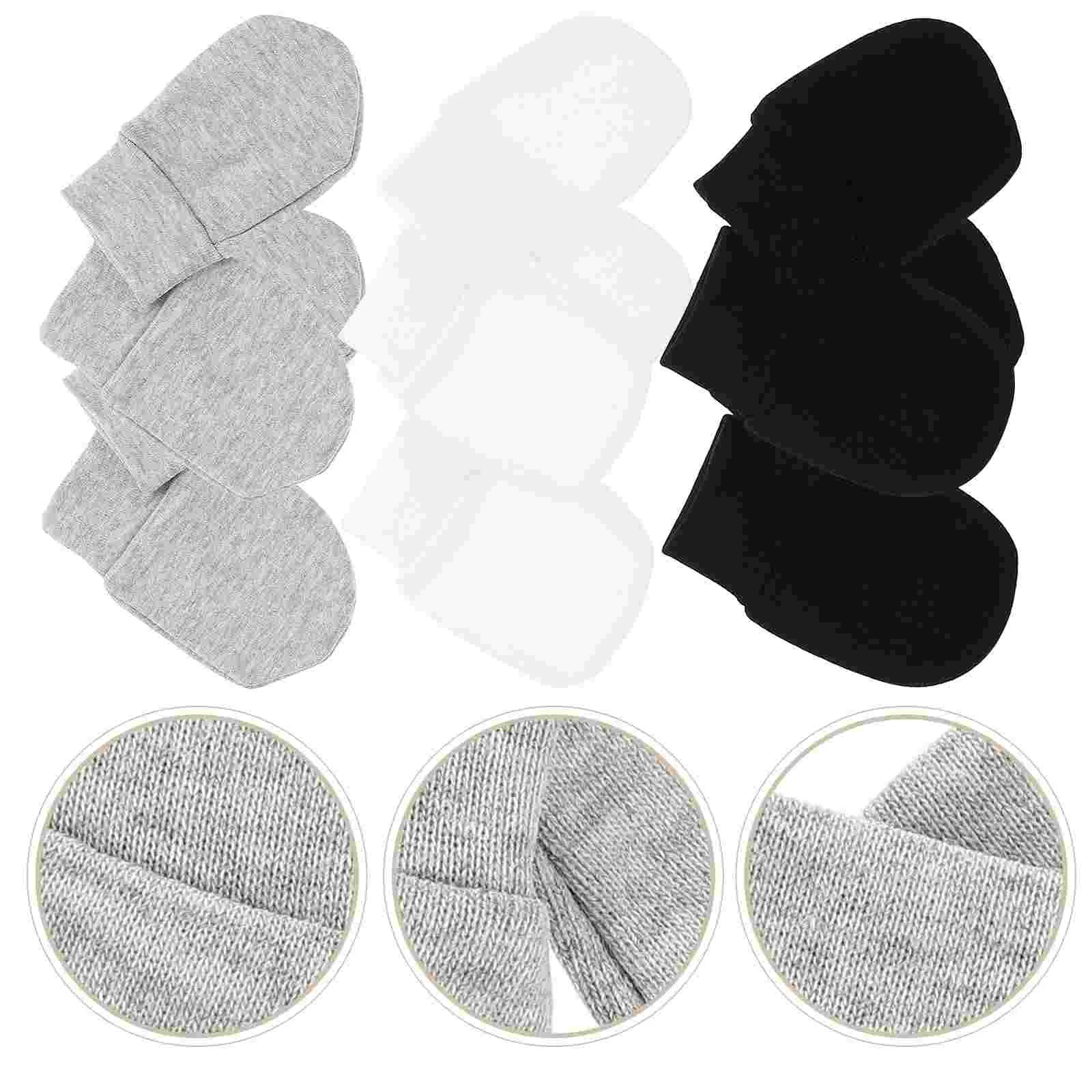 

9 Pairs Baby Anti Scratch Gloves Cotton Infant Mittens Anti-scratch Hand Protectors No Scratches Warm Keeping Newborn