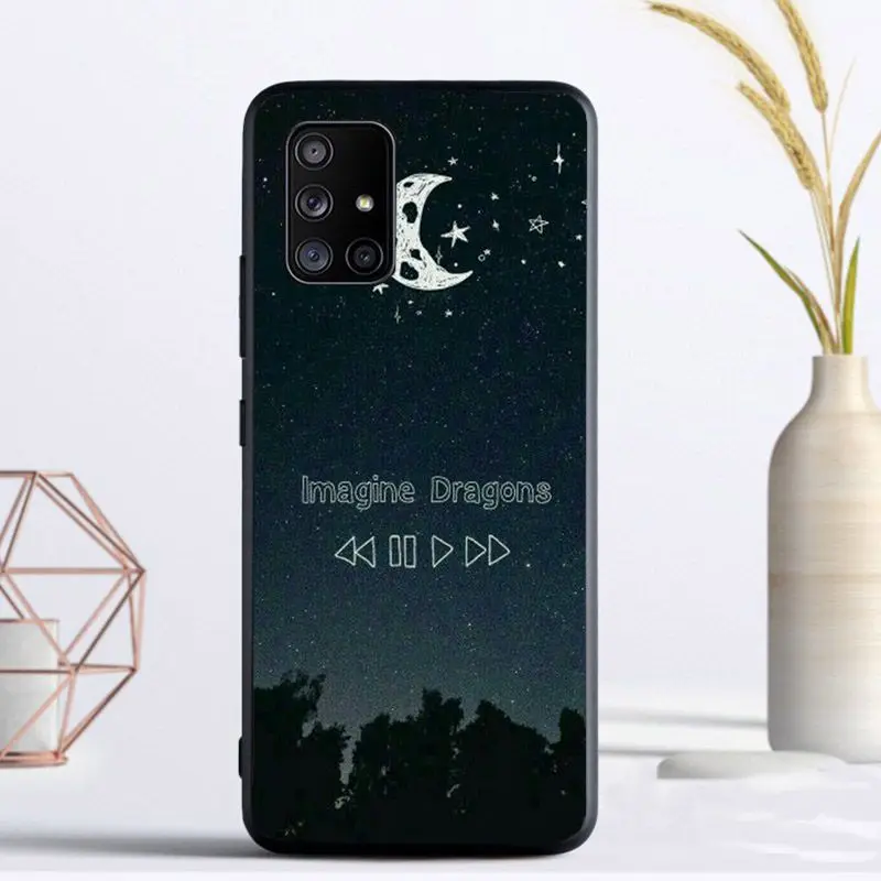 night music imagine dragons music Cover For Samsung Galaxy A55 A54 5G A24 A52 A14 A23 A53 A32 A22 A34 A41 A42 A33 A40 A51 Cases 2
