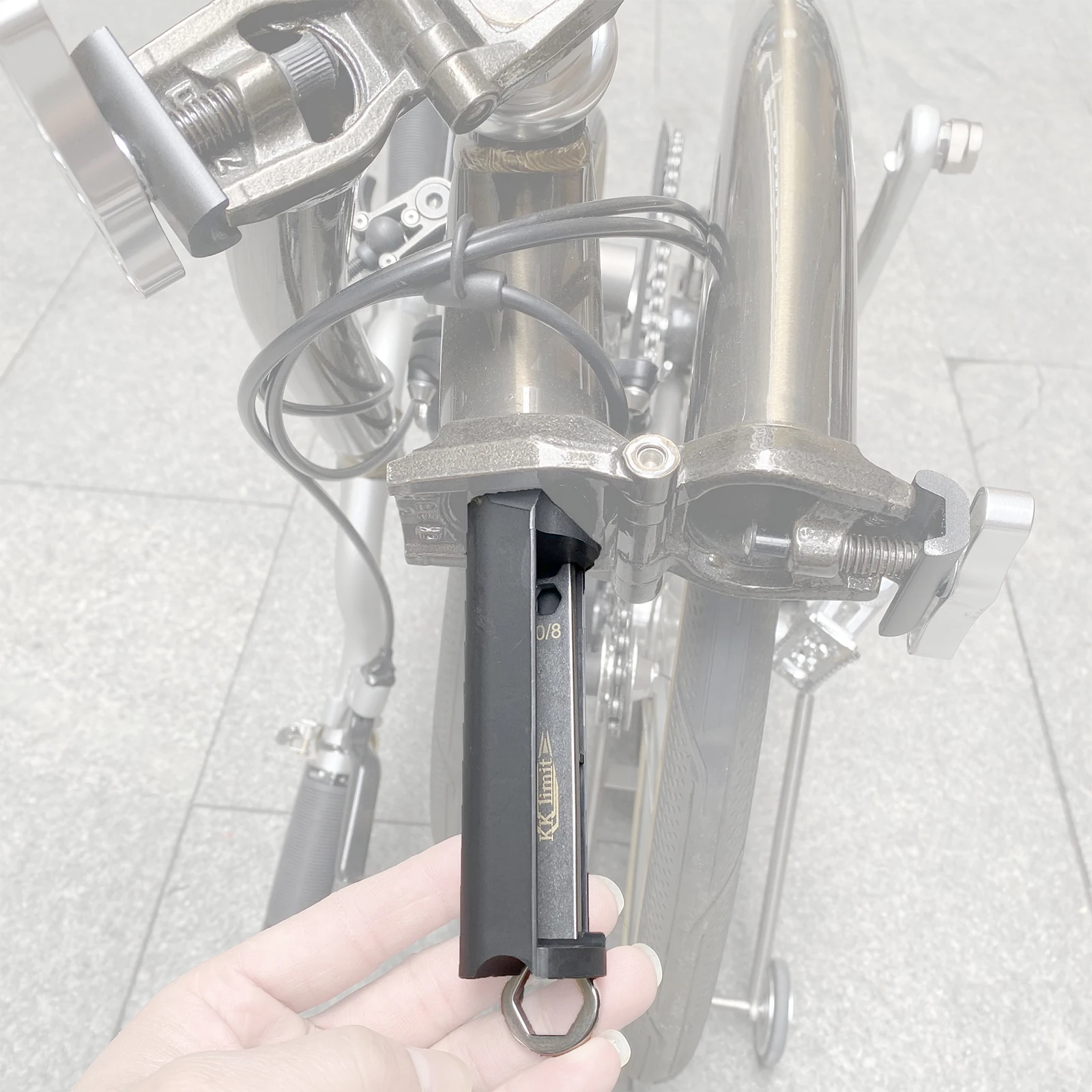 Cassetta Degli Attrezzi Nascosta Per Accessori Brompton Cassetta Degli Attrezzi Per Brompton Cassetta Degli Attrezzi Pieghevole Per Attrezzi Per Bici 